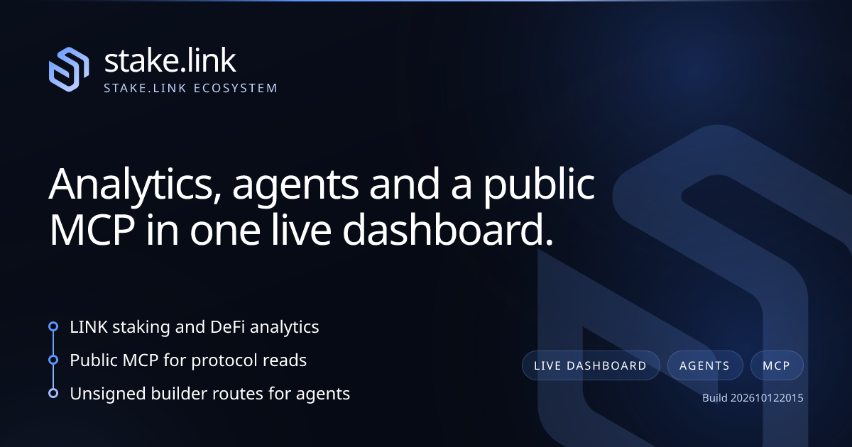 Learn — stake.link Flash Course | Chainlink Liquid Staking Guide